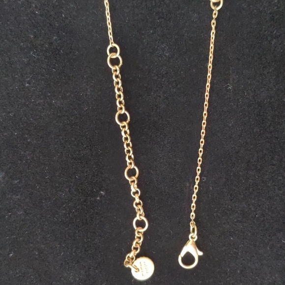 Marlyn Schiff, Rhinestone, Oval links adjustable necklace, 16" length - Picture 6 of 6